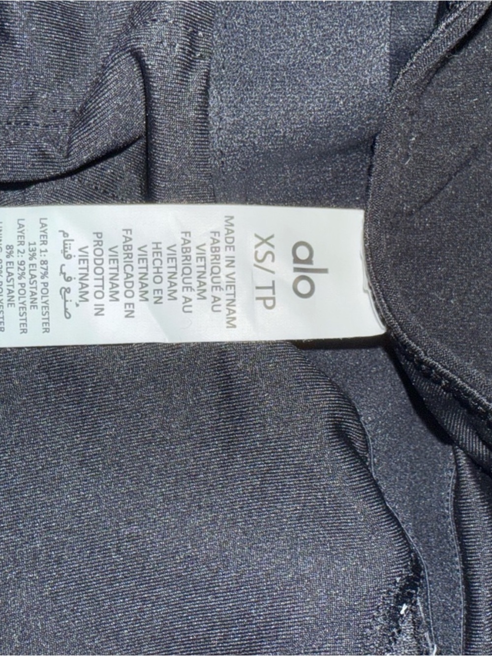 Alo Courtside Tennis Dress in Black - Picture 3 of 5